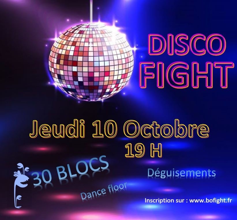 Disco Fight jeudi 10 octobre 2019