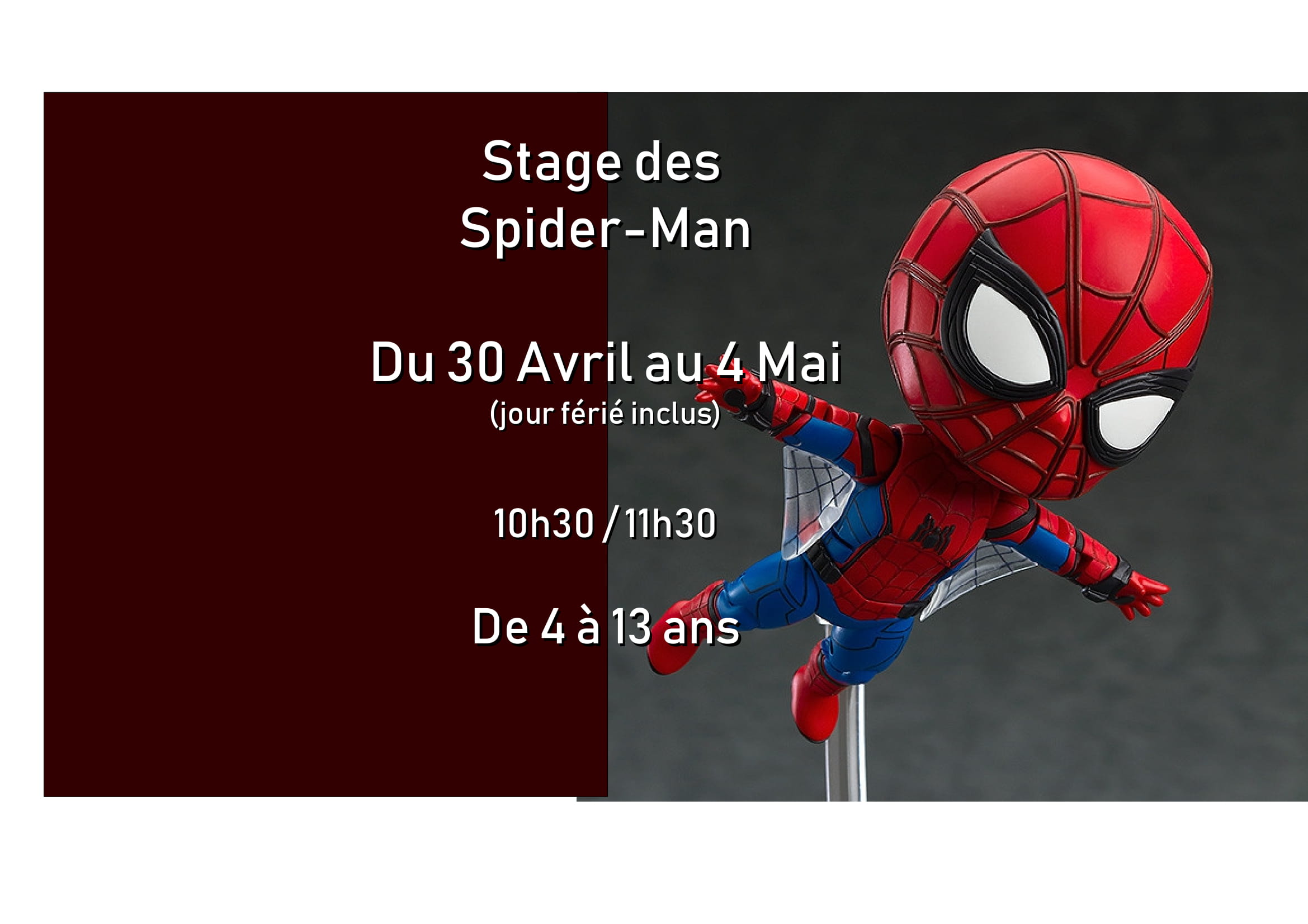 Stage des Spider-Man