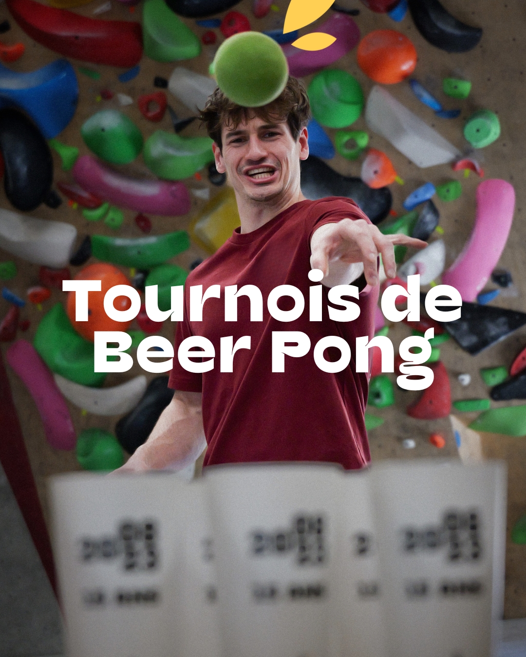 Tournois de Beer Pong 🍻
