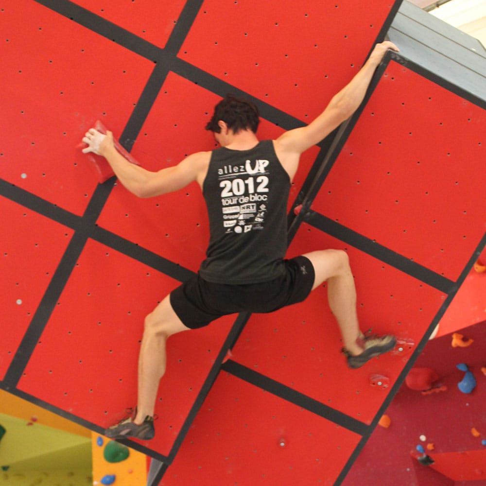 Block'Out bouldering gym and restaurant in Strasbourg, Alsace