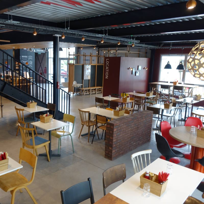 Climbing gym and restaurant in Lille - Block'Out