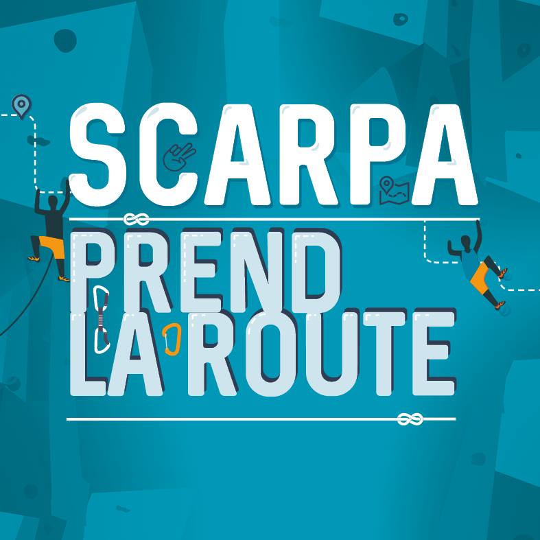 Scarpa Prend la Route dans ta salle