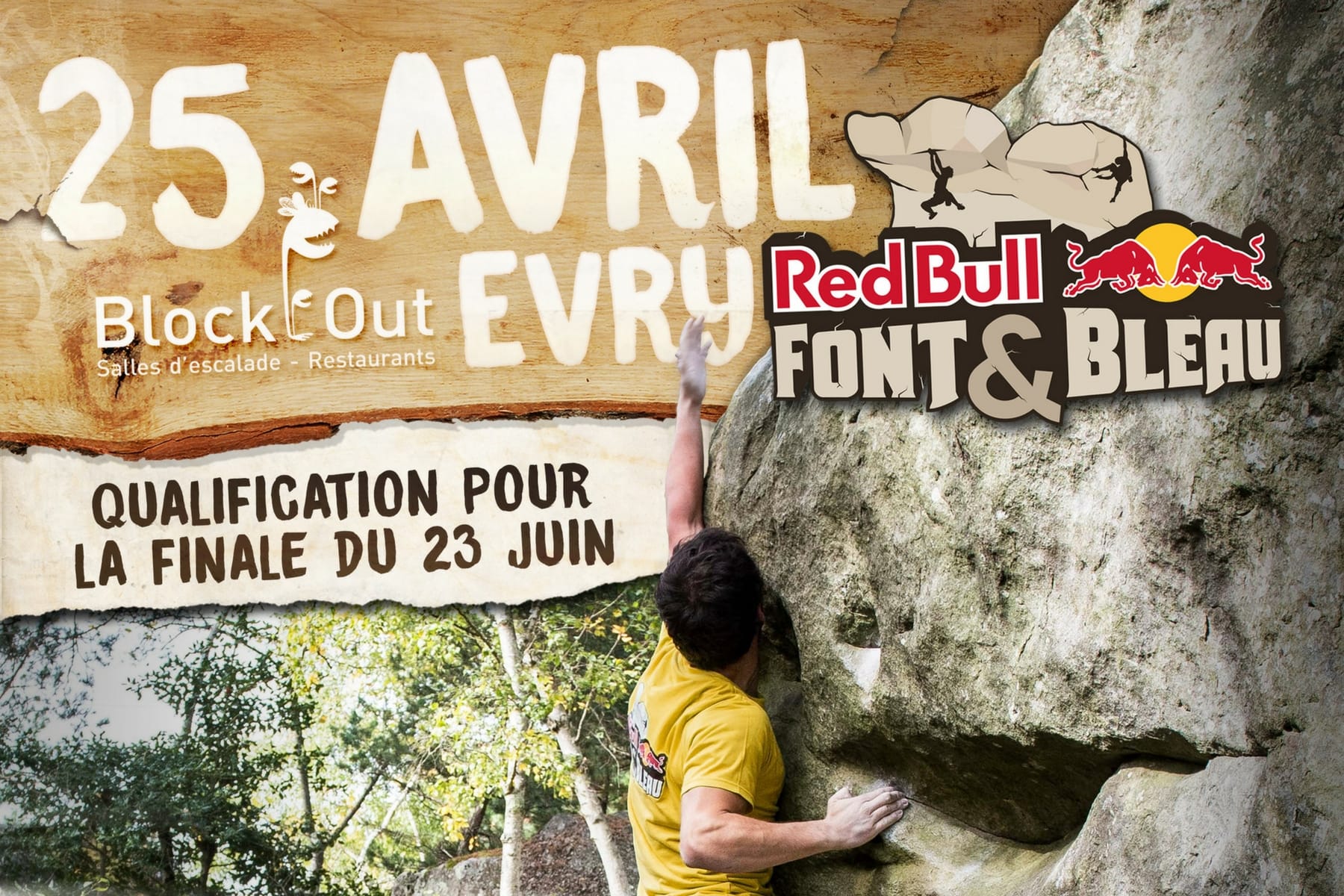 Le retour du Red Bull Font&bleau à Block'Out Evry !!