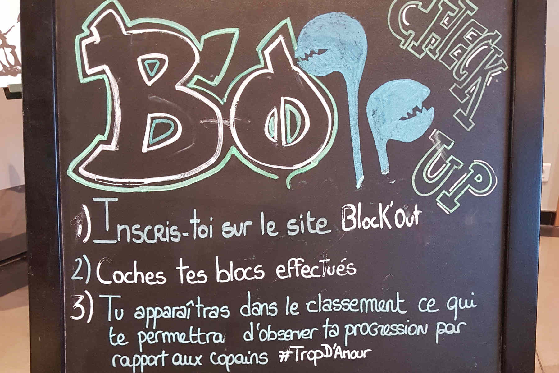 Résultats du B'O Check'Up de Juillet à Block'Out Cergy