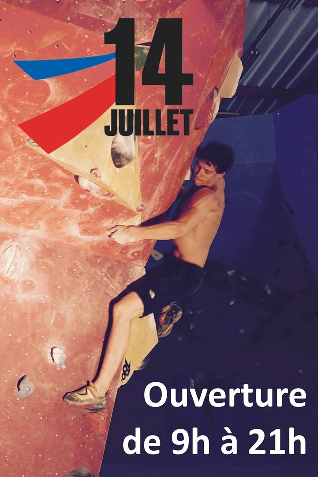 14 Juillet : salle ouverte de 9h à 21h