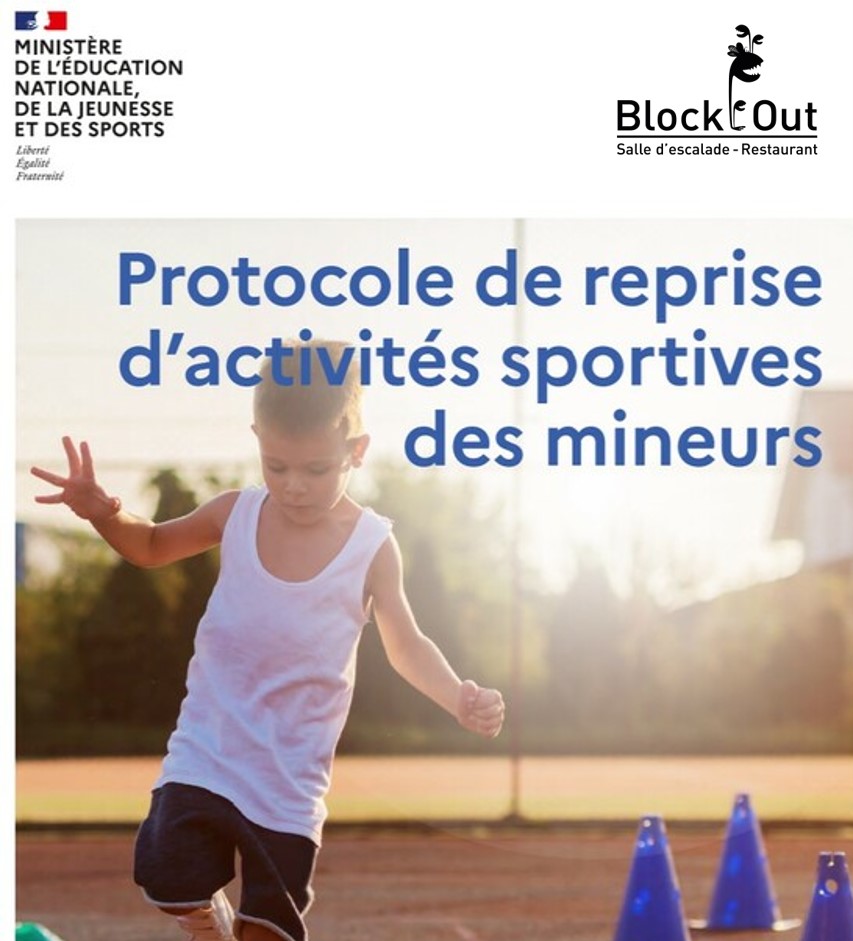 Protocole sanitaire - reprise du sport pour mineurs
