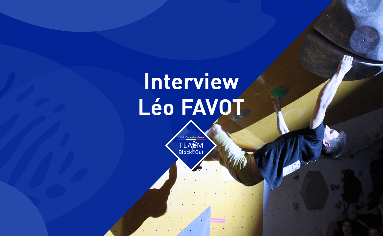 Portrait de Léo Favot de la Team Block'Out