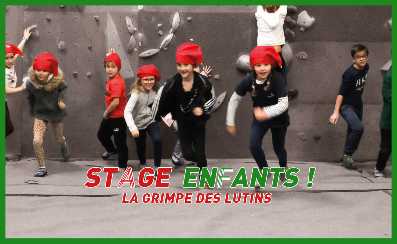 Stage d'escalade Enfants pendant les vacances de Noël - Block'Out Vitrolles