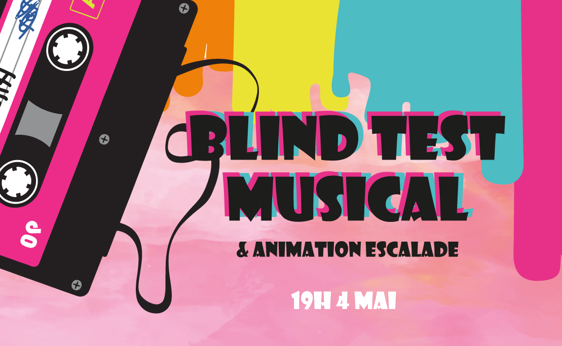 Soirée blind test musical de folie le 4 mai !!!