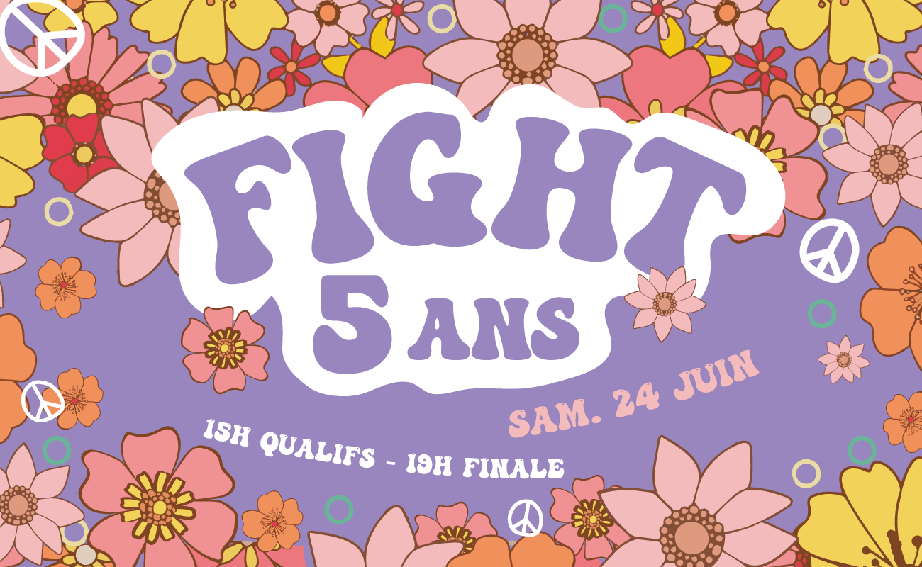 Fight Flower Power le 24 juin