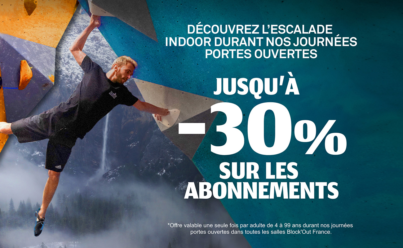 TROUVEZ VOTRE SPORT, TESTEZ L’ESCALADE DE BLOC