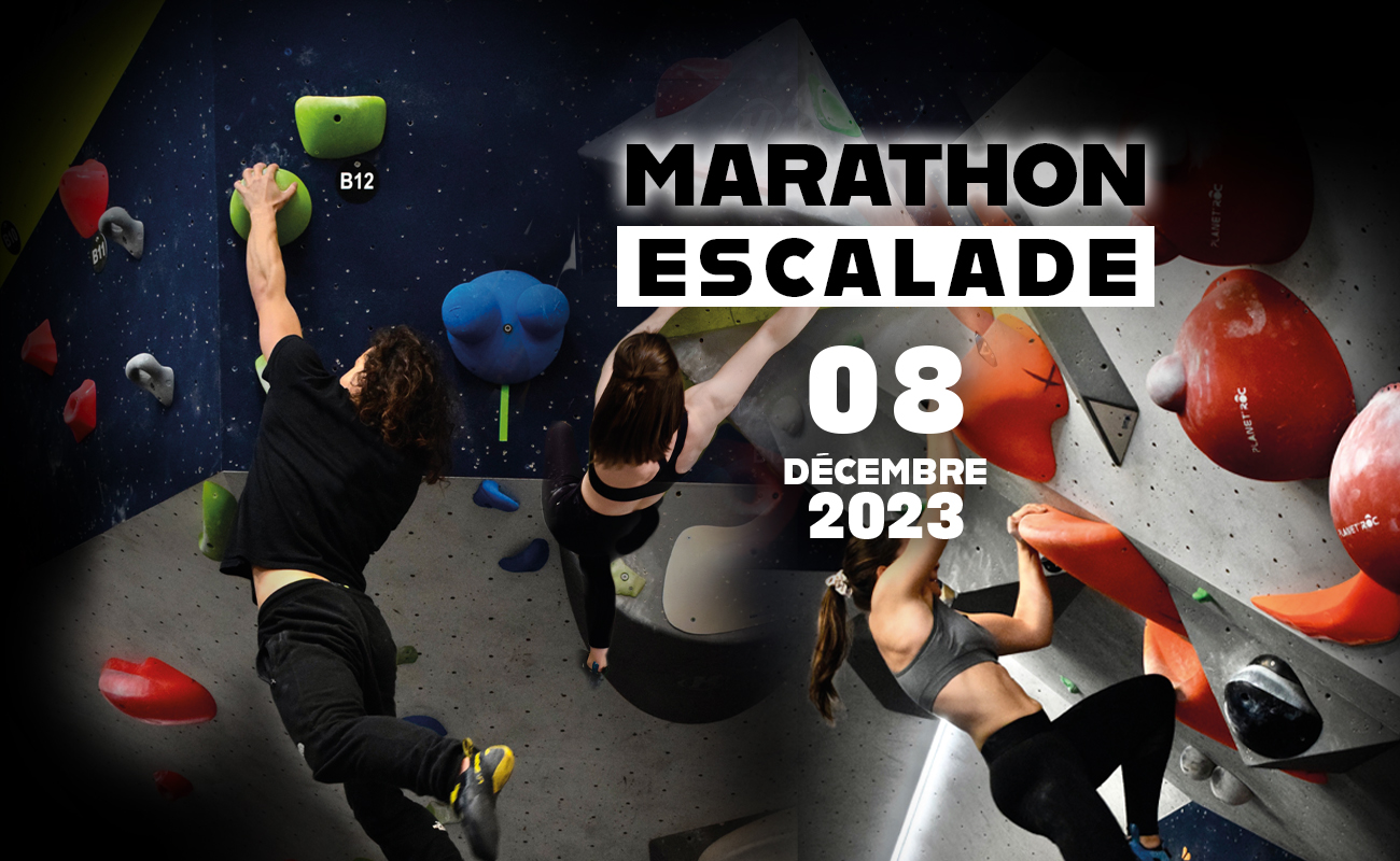 Marathon de l'escalade le 8 décembre !! 