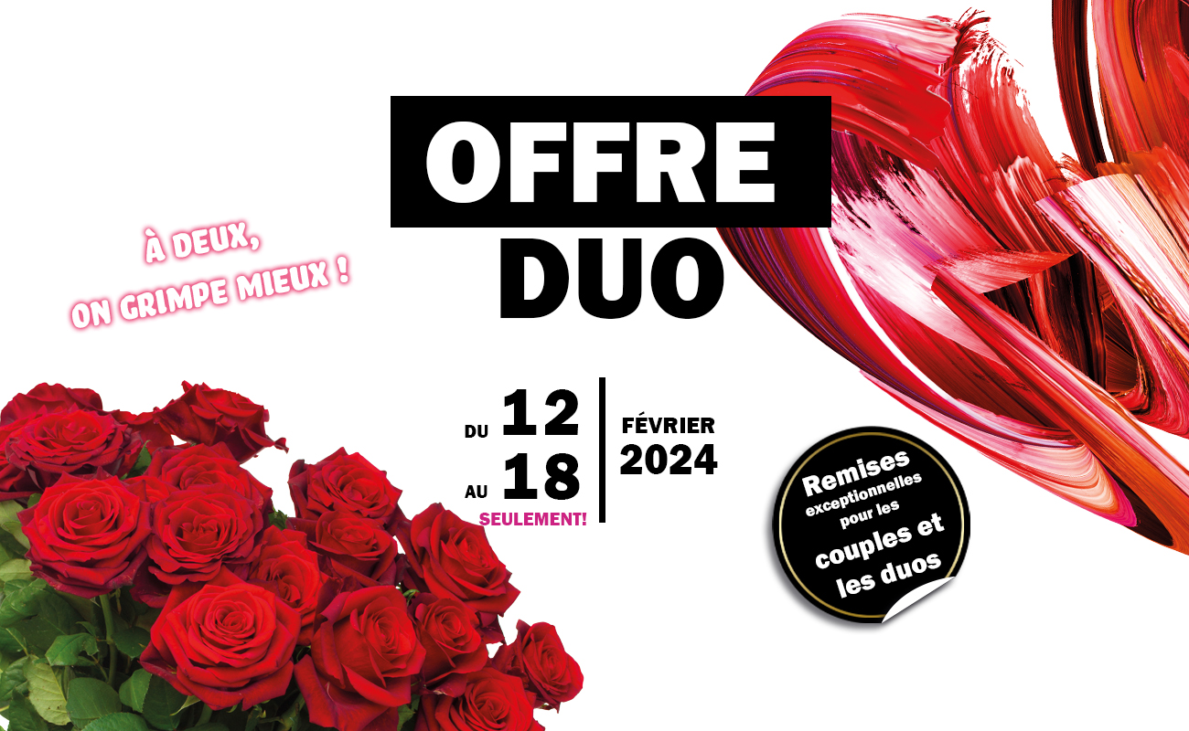 PROMO SPÉCIALE DUO B’O LOVE - FÉVRIER 2024 💕 