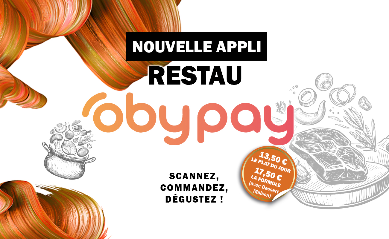 OBYPAY DANS VOTRE RESTAU À B'O CERGY ! 📱