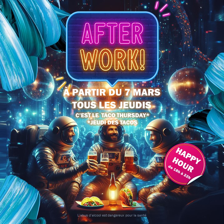 AFTERWORK - B'O PARIS 🍻🥳 