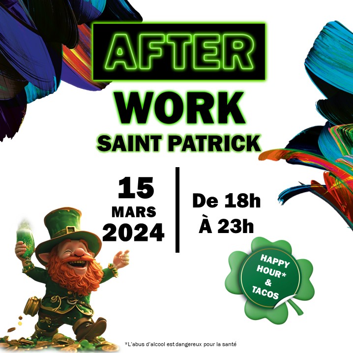 L’AFTERWORK - SAINT PATRICK 🍀 