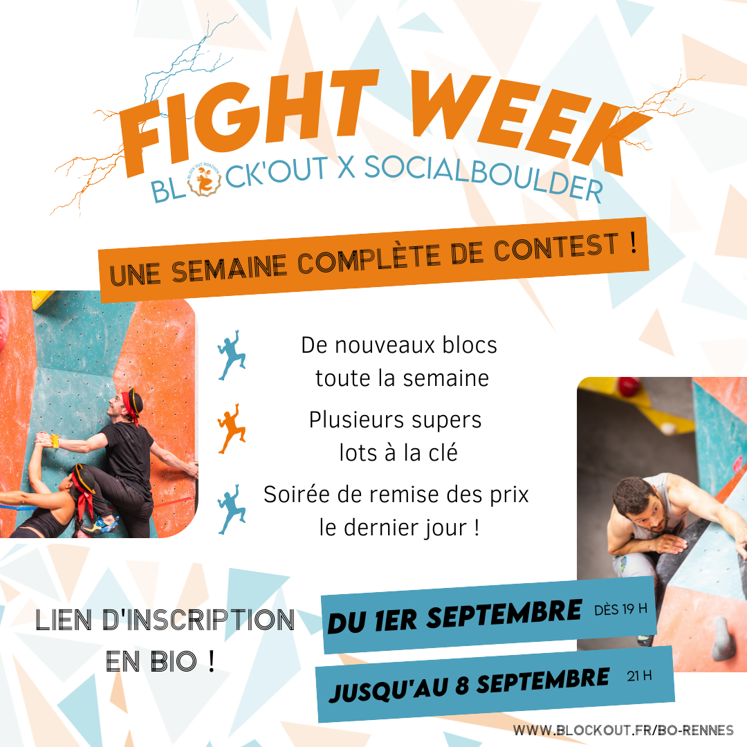 ?✨[FIGHT WEEK] du 1er au 8 septembre✨?