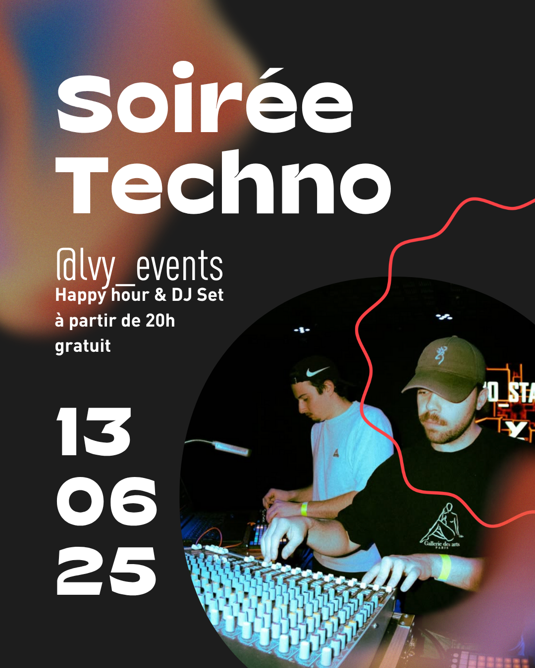 ⛓️ Soirée Techno – Vendredi 13 Juin