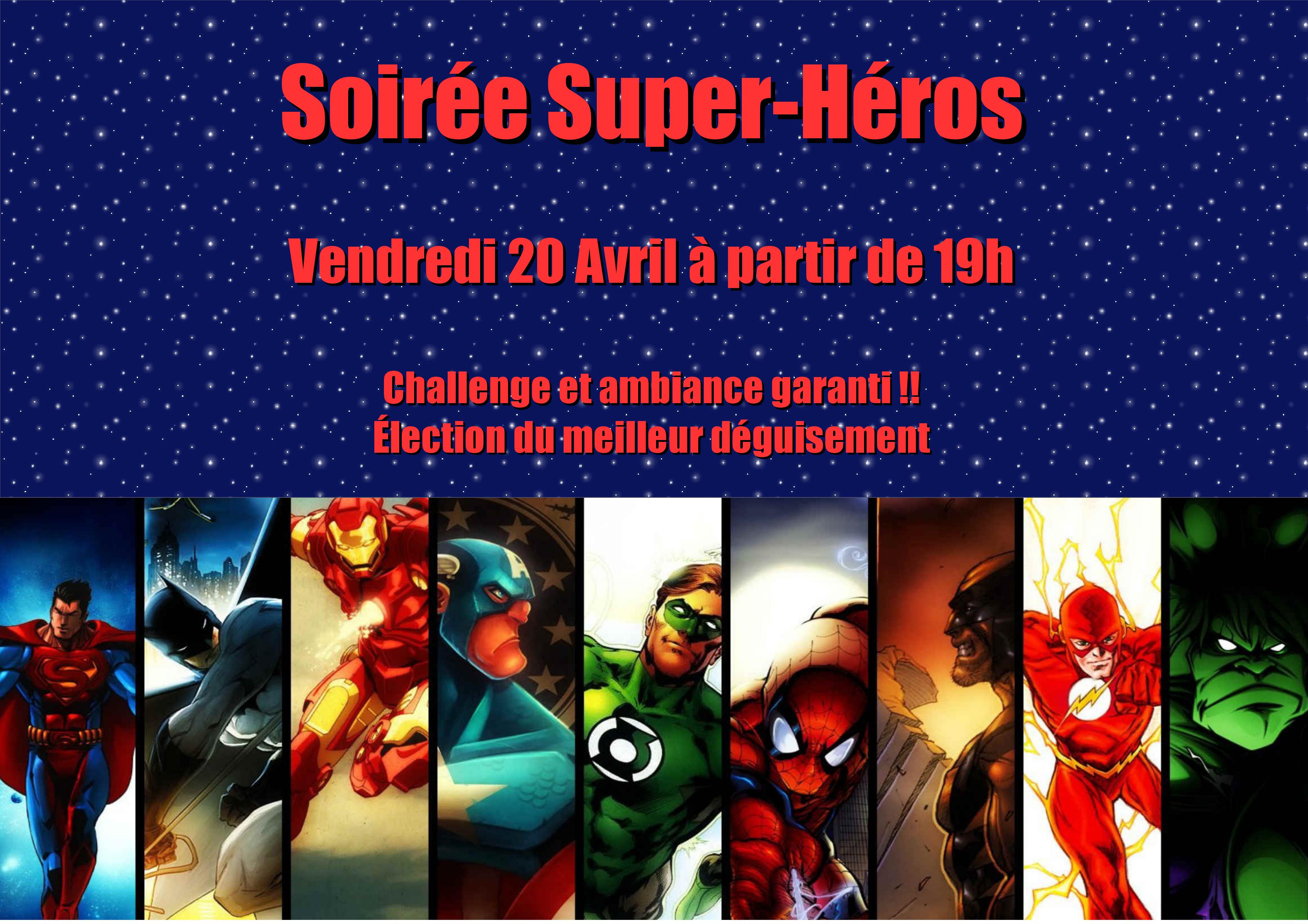 Soirée Super-héros 