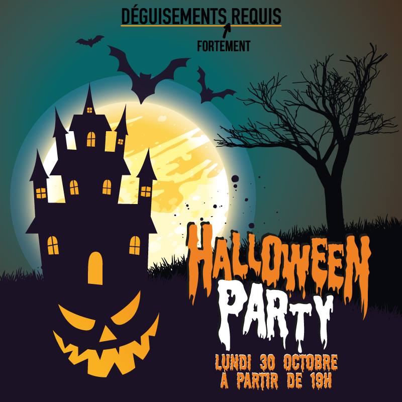 Soirée Halloween à B'O Roazhon