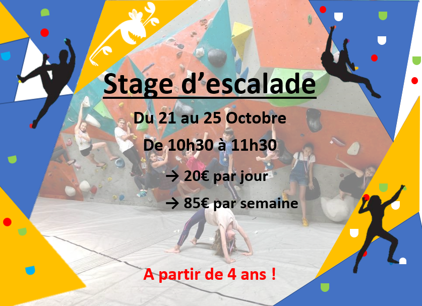 Les Stages d'escalade au block out Rennes !