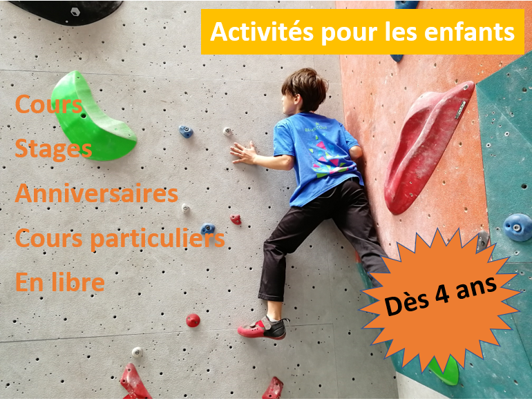 Les différentes activités pour vos enfants