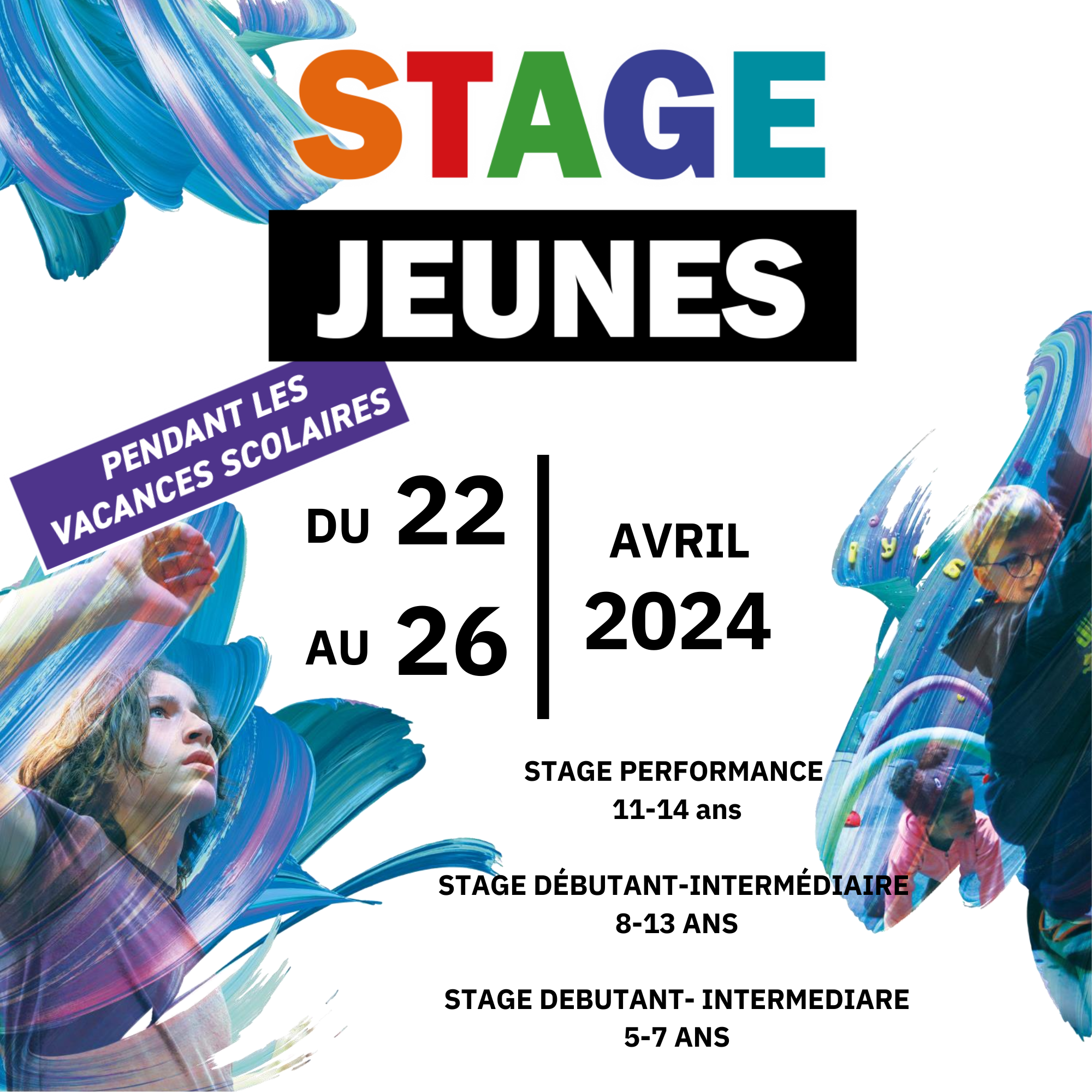 STAGES VACANCES D'AVRIL