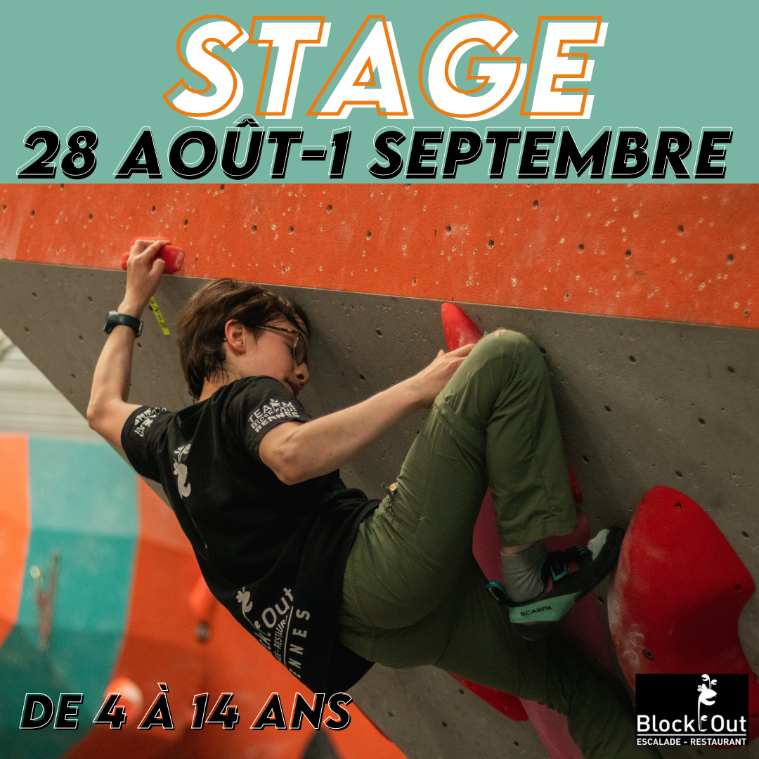 ☀️Stage du mois d'août☀️