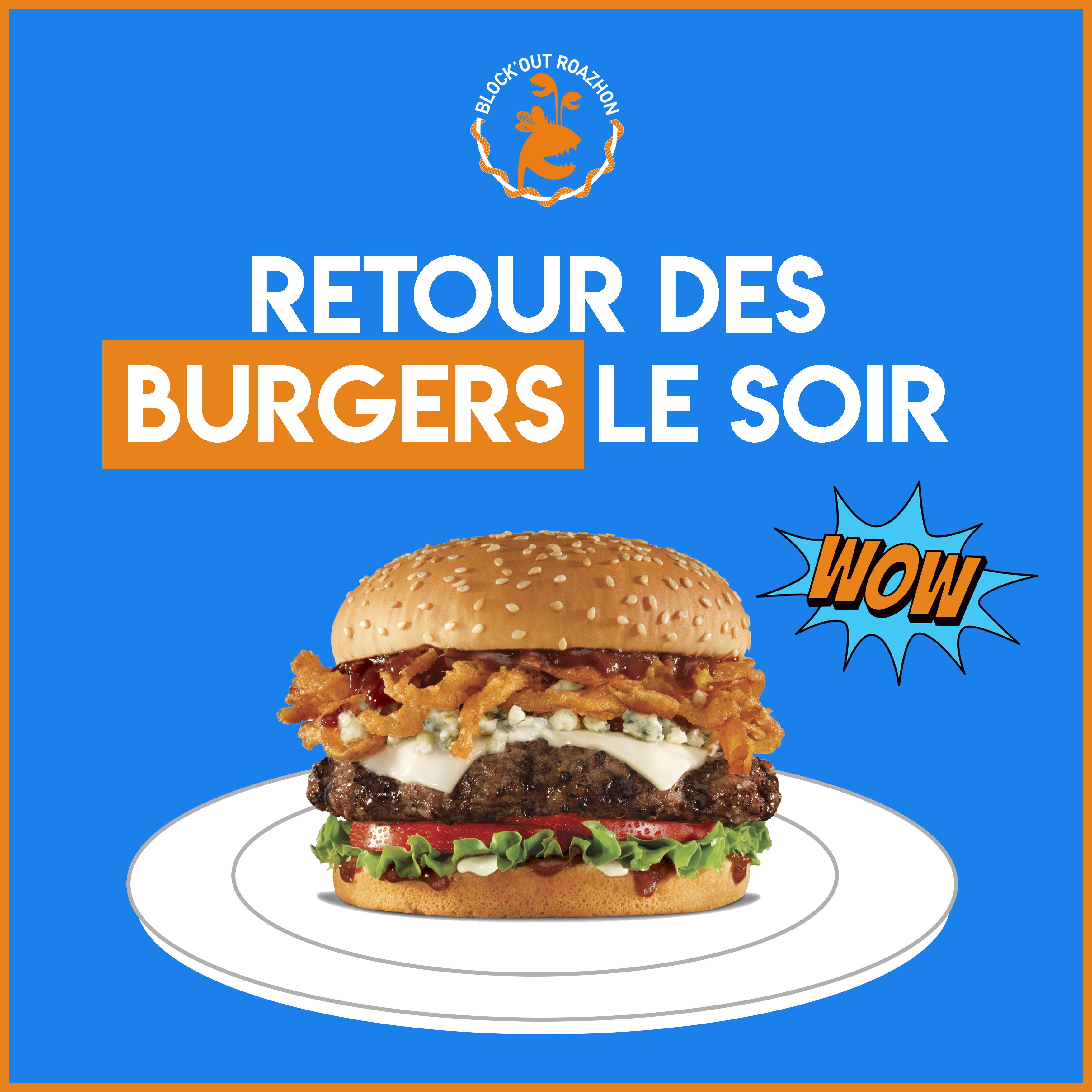 ?️RETOUR DES BURGERS LE SOIR?️