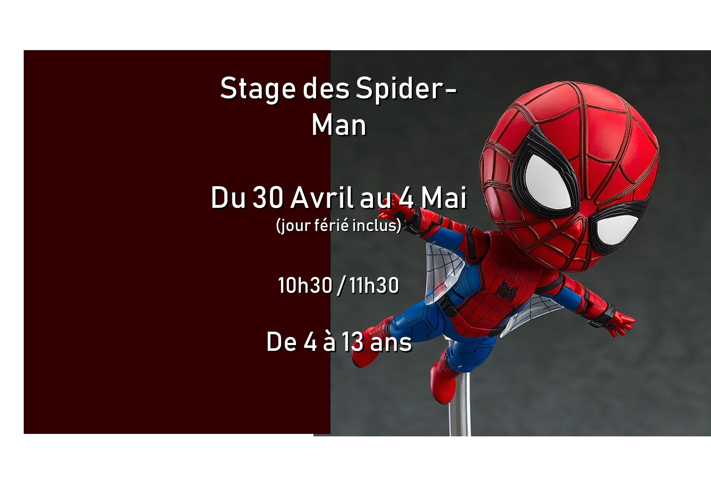 Stage des Spider-Man