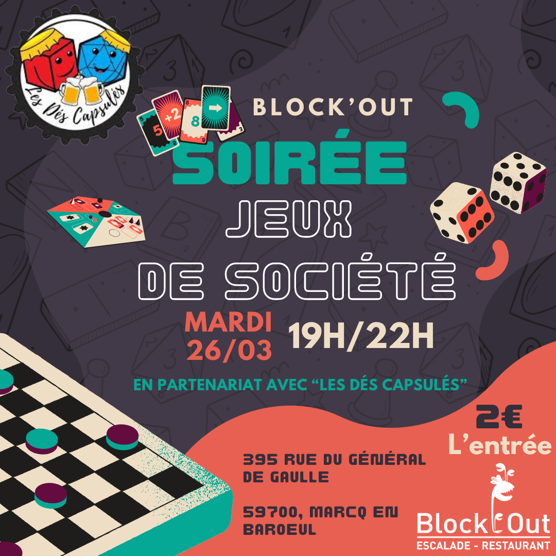 🧩[ B'O Soirée jeux de société 🧩