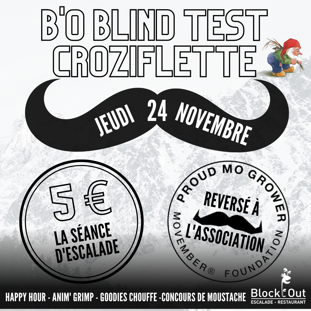 [B'O SOIREE MOUSTACHE]