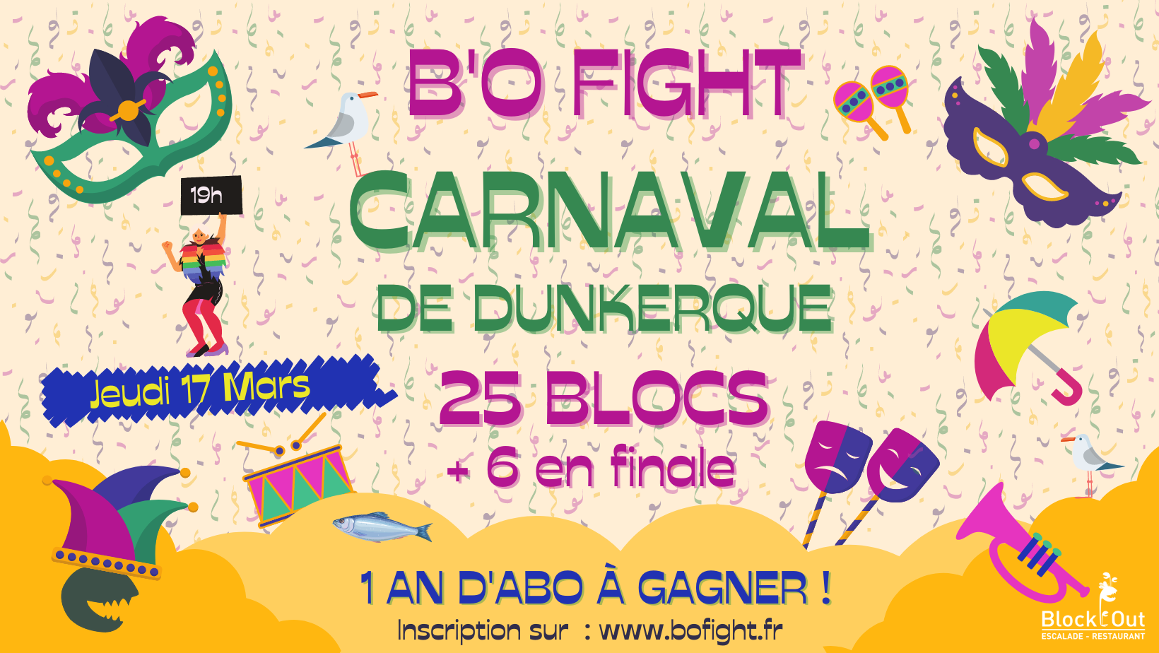 [B'O FIGHT CARNAVAL DE DUNKERQUE]