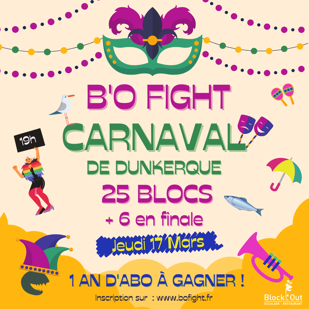 [B'O FIGHT CARNAVAL DE DUNKERQUE]