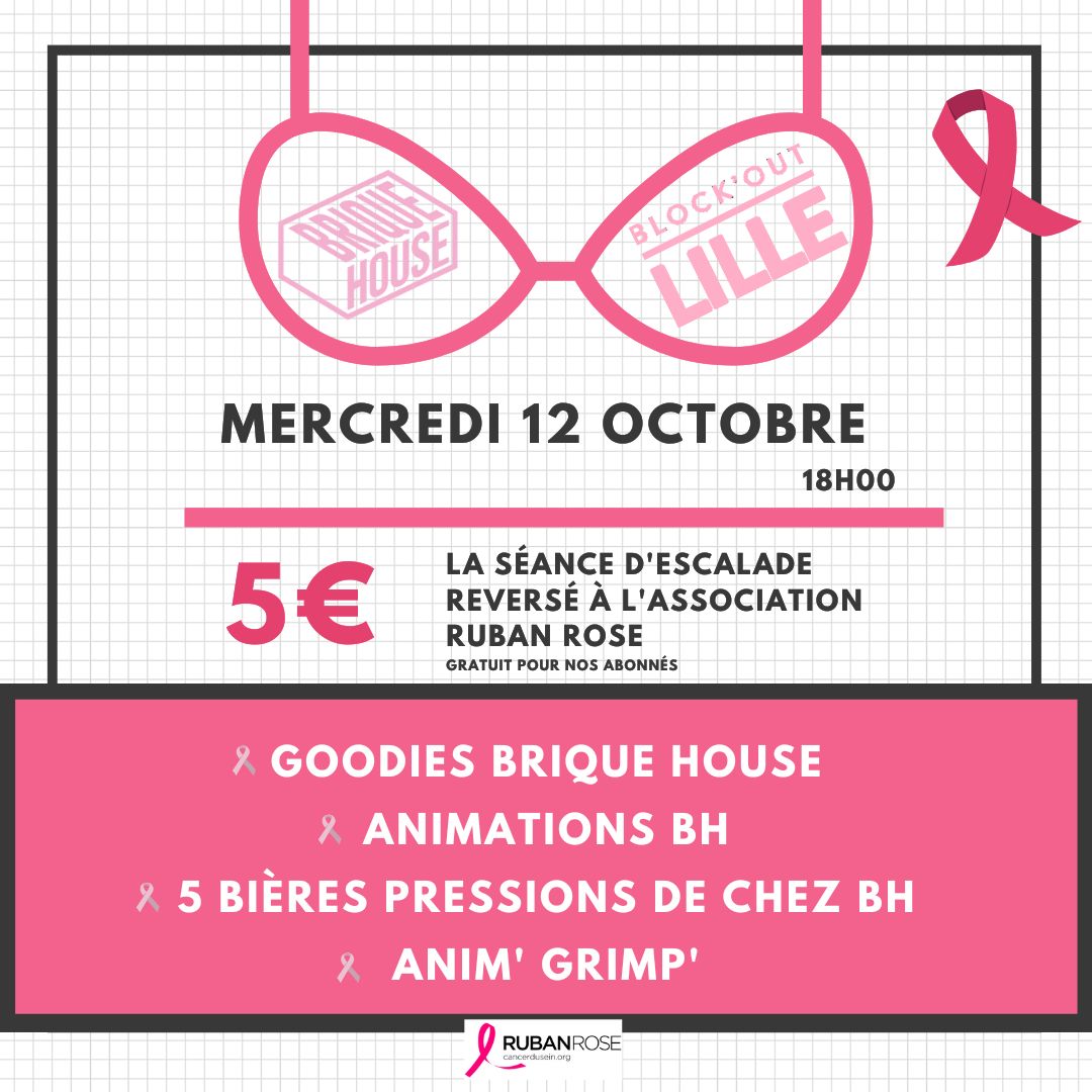 [B'O SOIREE ROSE x RUBAN ROSE x BRIQUE HOUSE]